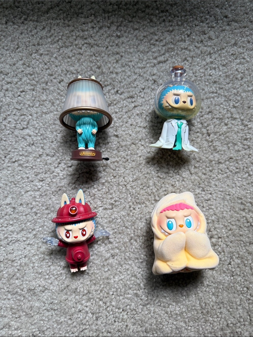 Pop Mart Labubu Figures (Set of 4)